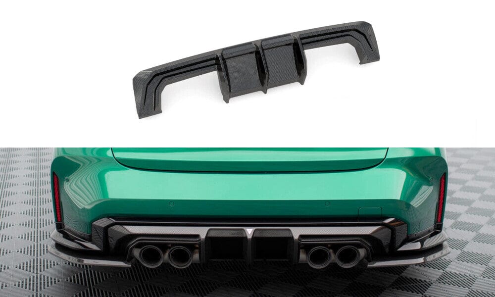BMW M3 G80 - Prepreg Carbon Fiber Heck Diffusor Maxton Design